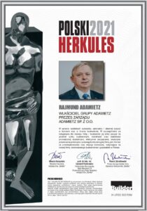 Nagroda Polskiego Herkulesa 2021 dla Rajmunda Adamietz